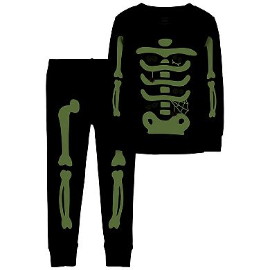 Baby Carter's Skeleton Top & Bottoms Pajama Set