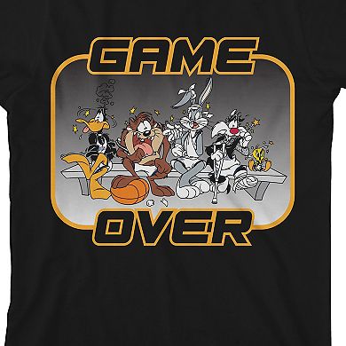 Boys 8-20 Space Jam 1996 Game Over Graphic Tee