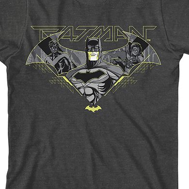 Boys 8-20 Batman Game Over in Bat Symbol Graphic Tee
