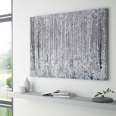 Watercolor Woods Canvas Wall Art