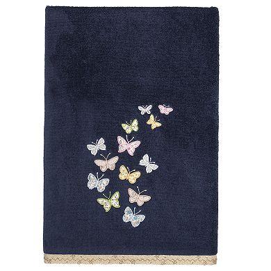 Linum Home Textiles Turkish Cotton Mariposa 3-piece Embellished Towel Set