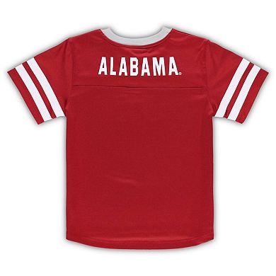 Infant Crimson/Gray Alabama Crimson Tide Red Zone Jersey & Pants Set