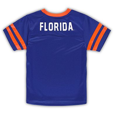 Infant Royal/Orange Florida Gators Red Zone Jersey & Pants Set