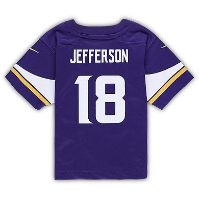 Infant Nike Justin Jefferson Purple Minnesota Vikings Player Game Jersey