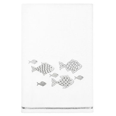 Linum Home Textiles Turkish Cotton Figi 3-piece Embellished Towel Set