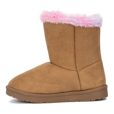 Olivia Miller Furry Fantasy Toddler Girls' Winter Boots