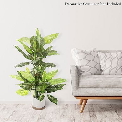 Pure Garden 3-ft. Artificial Dieffenbachia Plant Floor Decor