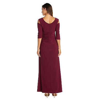 Women's R&M Richards Empire Waist Long Evening Gown