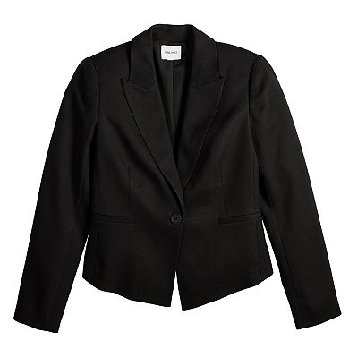 Women's Nine West Cropped Angled Blazer