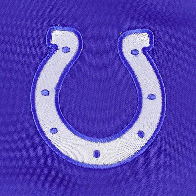 Men's Royal Indianapolis Colts Big & Tall Quarter-Zip Top