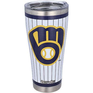 Tervis Milwaukee Brewers 30oz. Pinstripes Stainless Steel Tumbler