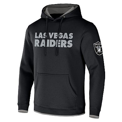 Men's NFL x Darius Rucker Collection by Fanatics Black Las Vegas Raiders Pullover Hoodie