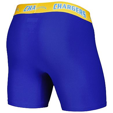 Men's Concepts Sport Royal/Gold Los Angeles Chargers 2-Pack Boxer Briefs Set