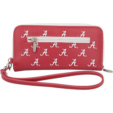 Women's Alabama Crimson Tide Zip-Around Wristlet Wallet
