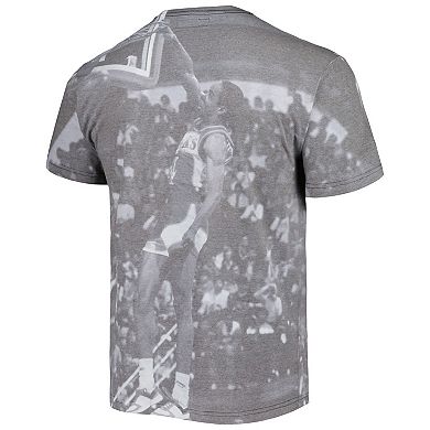 Men's Mitchell & Ness Spud Webb Gray Atlanta Hawks Above The Rim Sublimated T-Shirt