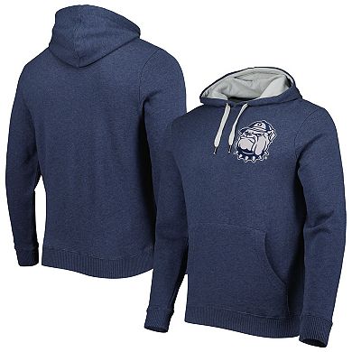 Men's Mitchell & Ness Navy Georgetown Hoyas Classic French Terry Pullover Hoodie