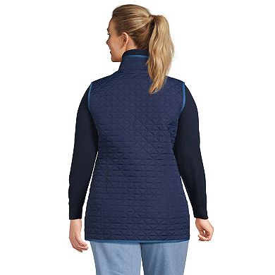 Plus Size Lands' End Insulated Reversible Primaloft Vest