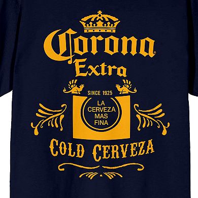 Men's Corona Cold Cerveza Label Tee