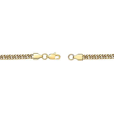 Men's LYNX Gold Tone Stainless Steel Link Chain Necklace