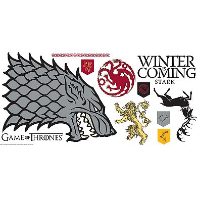 RoomMates Game Of Thrones Winter Giant Peel & Stick Wall Decals