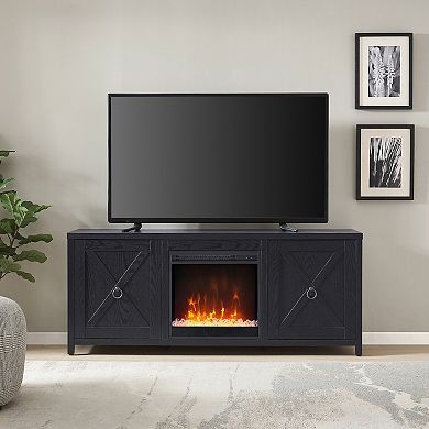 Finley & Sloane Granger Rectangular Electric Fireplace TV Stand