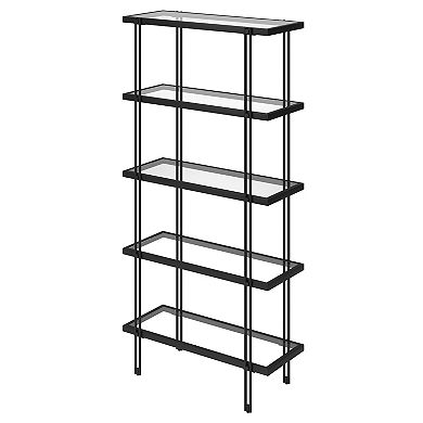 Finley & Sloane Inez Rectangular 4-Shelf Bookcase