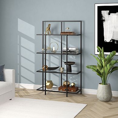 Finley & Sloane Ingels Rectangular 4-Shelf Bookcase