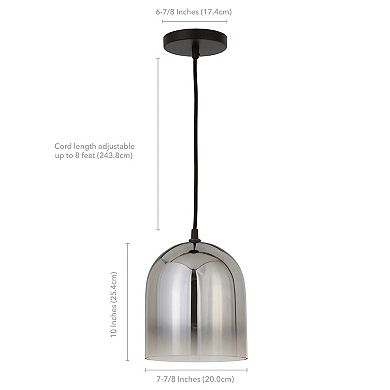 Finley & Sloane Marit Smoke Pendant Ceiling Light