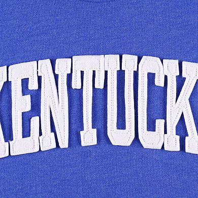 Women's Pressbox Royal Kentucky Wildcats Two-Hit Canyon Long Sleeve T-Shirt