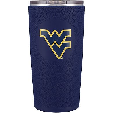 West Virginia Mountaineers 20oz. Stainless Steel with Silicone Wrap Tumbler
