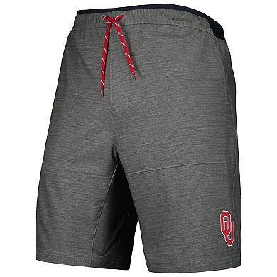 Men's Columbia Gray Oklahoma Sooners Twisted Creek Omni-Shield Shorts