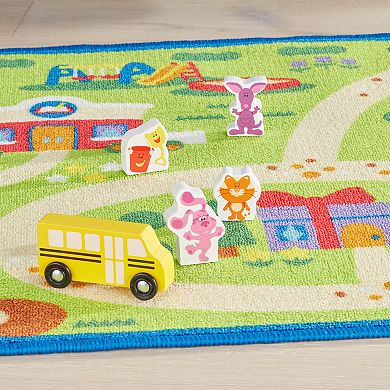 Melissa & Doug Blue's Clues & You! Blue's Neighborhood Activity Rug