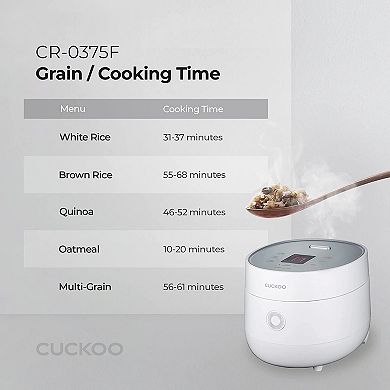 CUCKOO 3-Cup Micom Rice Cooker & Warmer