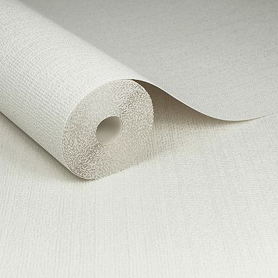 Linen Textured Paintable Removable Wallpaper
