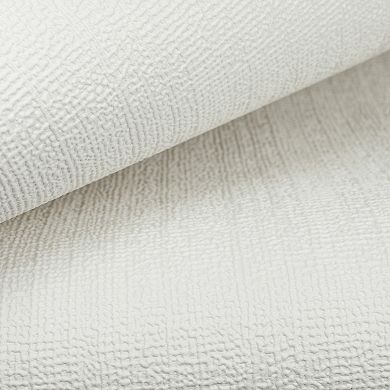 Linen Textured Paintable Removable Wallpaper
