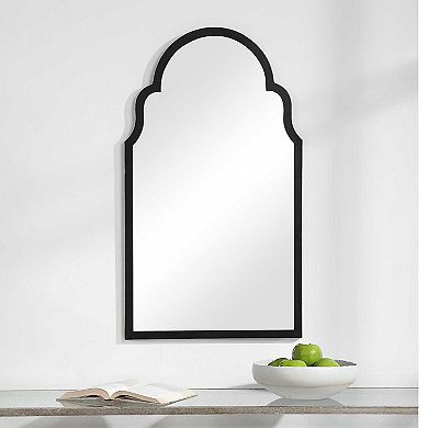 Notched Top Wall Mirror