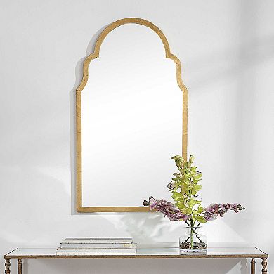 Notched Top Wall Mirror