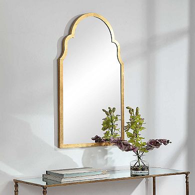 Notched Top Wall Mirror