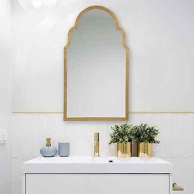 Notched Top Wall Mirror