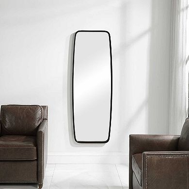 Rounded Corner Rectangular Wall Mirror