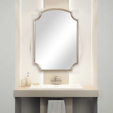 Notched Wall Mirror