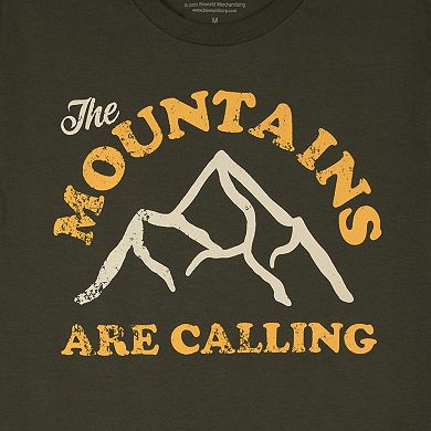Men's "The Mountains Are Calling" Graphic Tee
