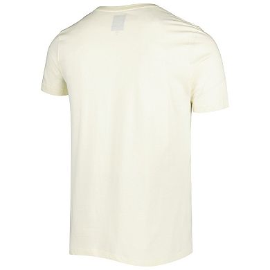 Men's New Era Cream Green Bay Packers Sideline Chrome T-Shirt
