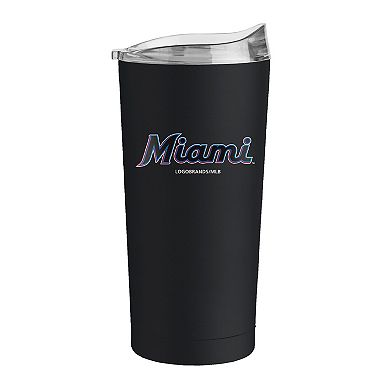 Miami Marlins 20oz. Flipside Powder Coat Tumbler