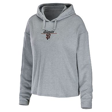 Women's WEAR by Erin Andrews Heather Gray San Francisco Giants Logo Pullover Hoodie & Pants Sleep Set