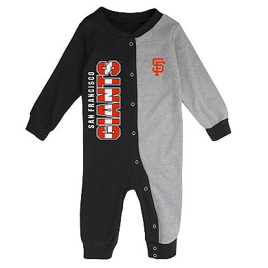 Infant Black/Gray San Francisco Giants Halftime Sleeper