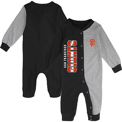 Infant Black/Gray San Francisco Giants Halftime Sleeper