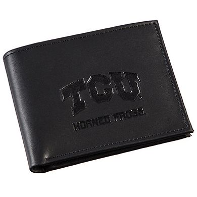 Men's Black TCU Horned Frogs Hybrid Bi-Fold Wallet