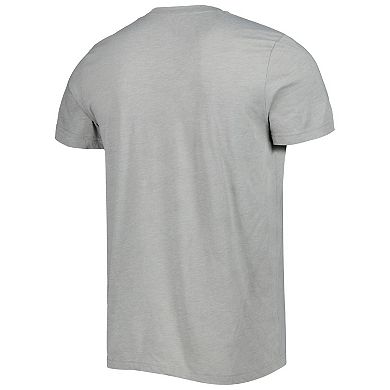 Men's adidas Heathered Gray Texas A&M Aggies Vintage Team Logo Tri-Blend T-Shirt