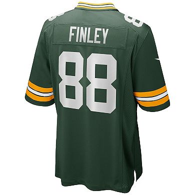 Men's Nike Jermichael Finley Green Green Bay Packers Game Retired Player Jersey